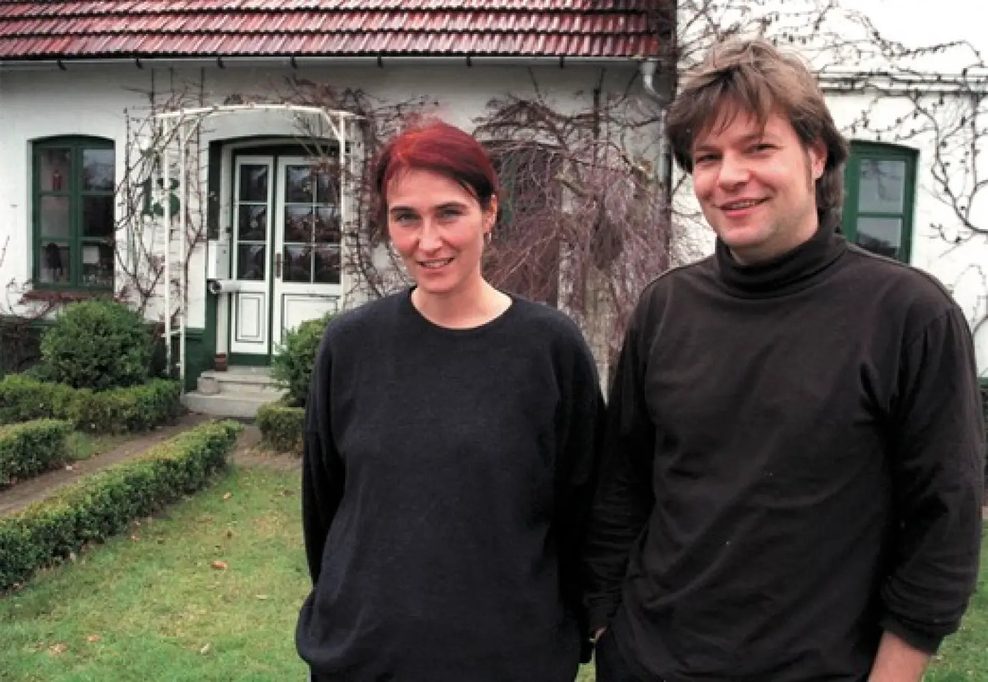 Andrea Paluch und Robert Habeck im Jahr 2004