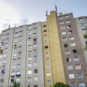 Hochhauskomplex in der Groner Landstraße in Göttingen