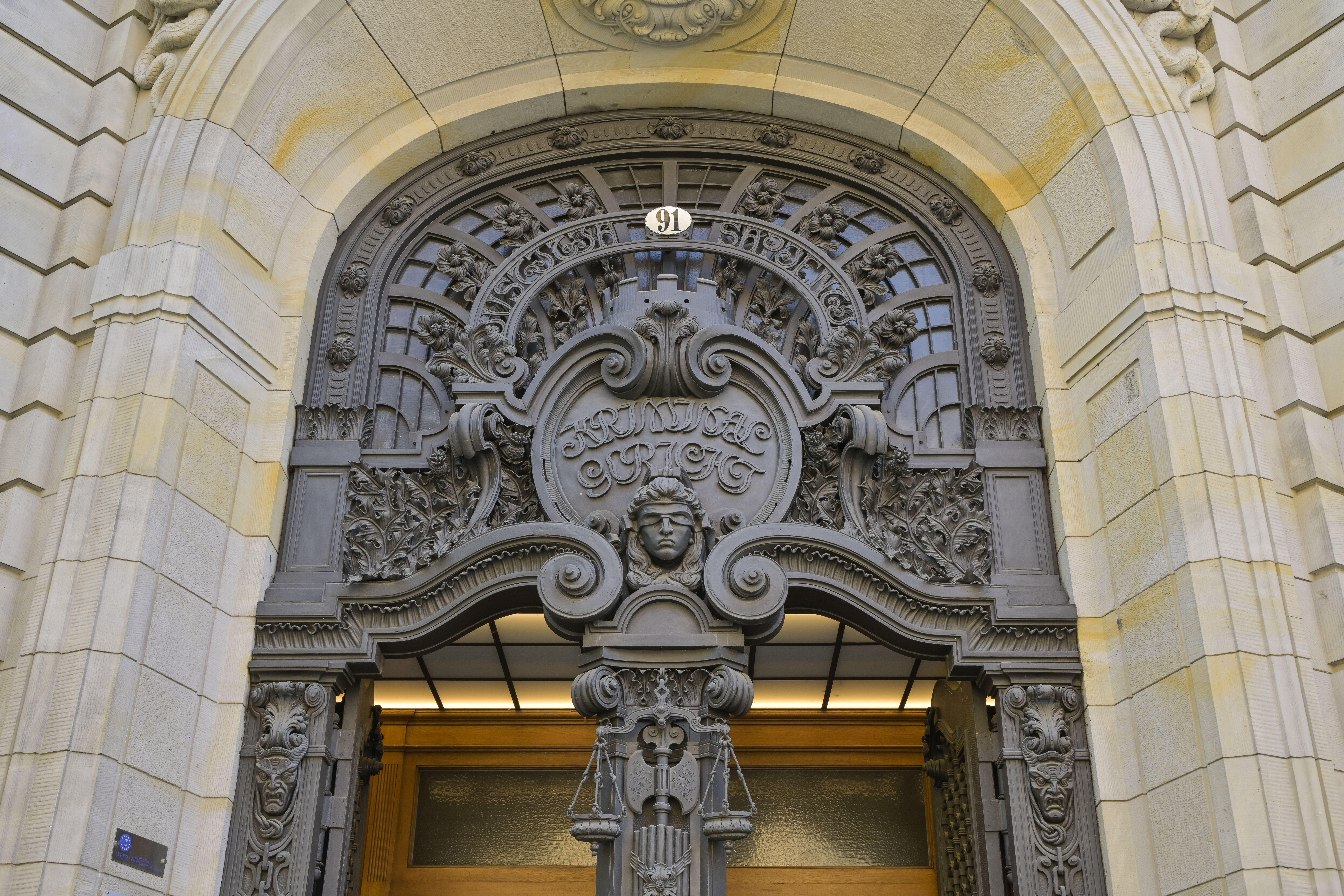 Das Kriminalgericht in Berlin.