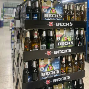 Bier in einem Getränkemarkt