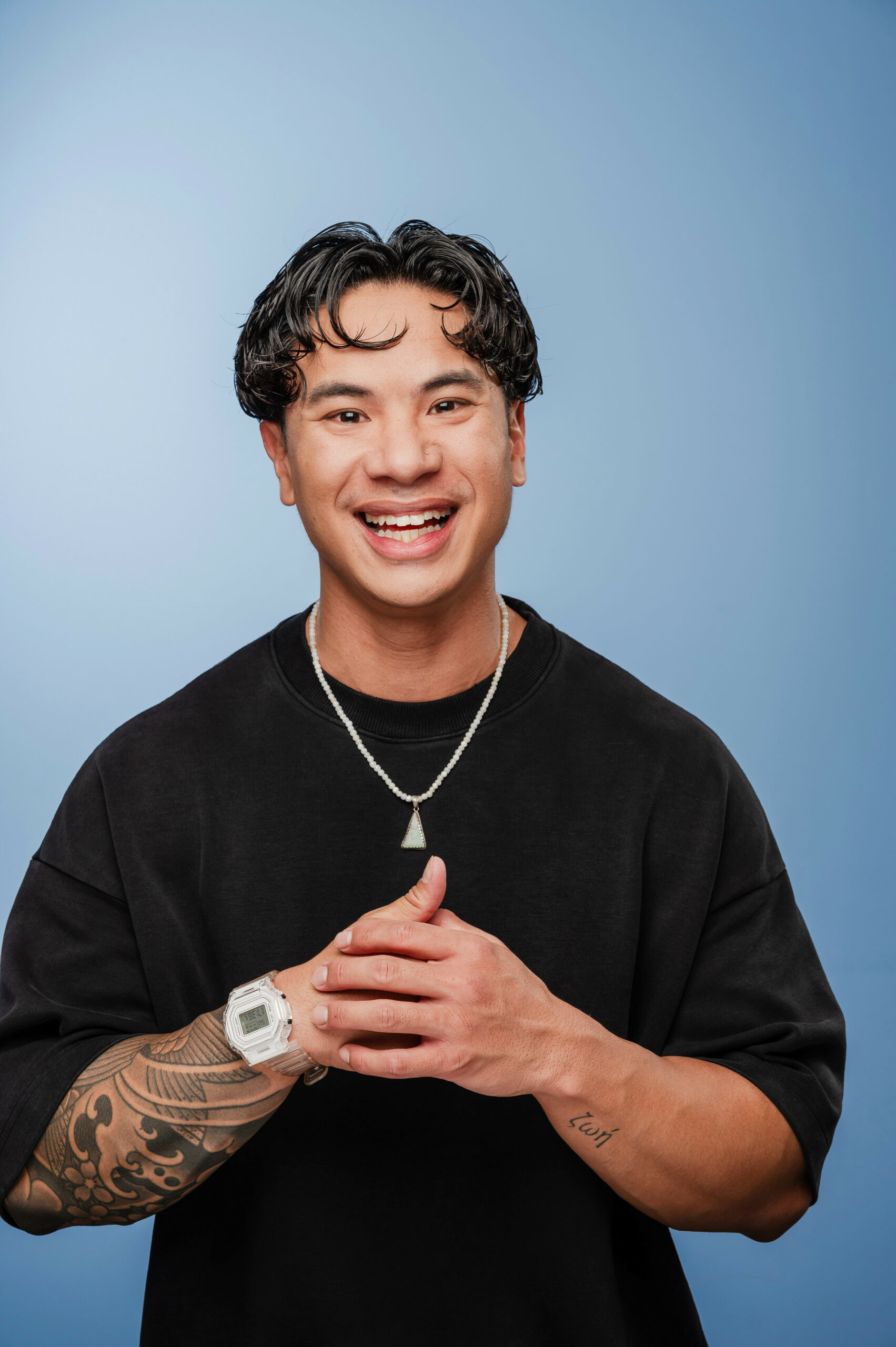 Der Stand-Up-Comedian Tutty Tran.