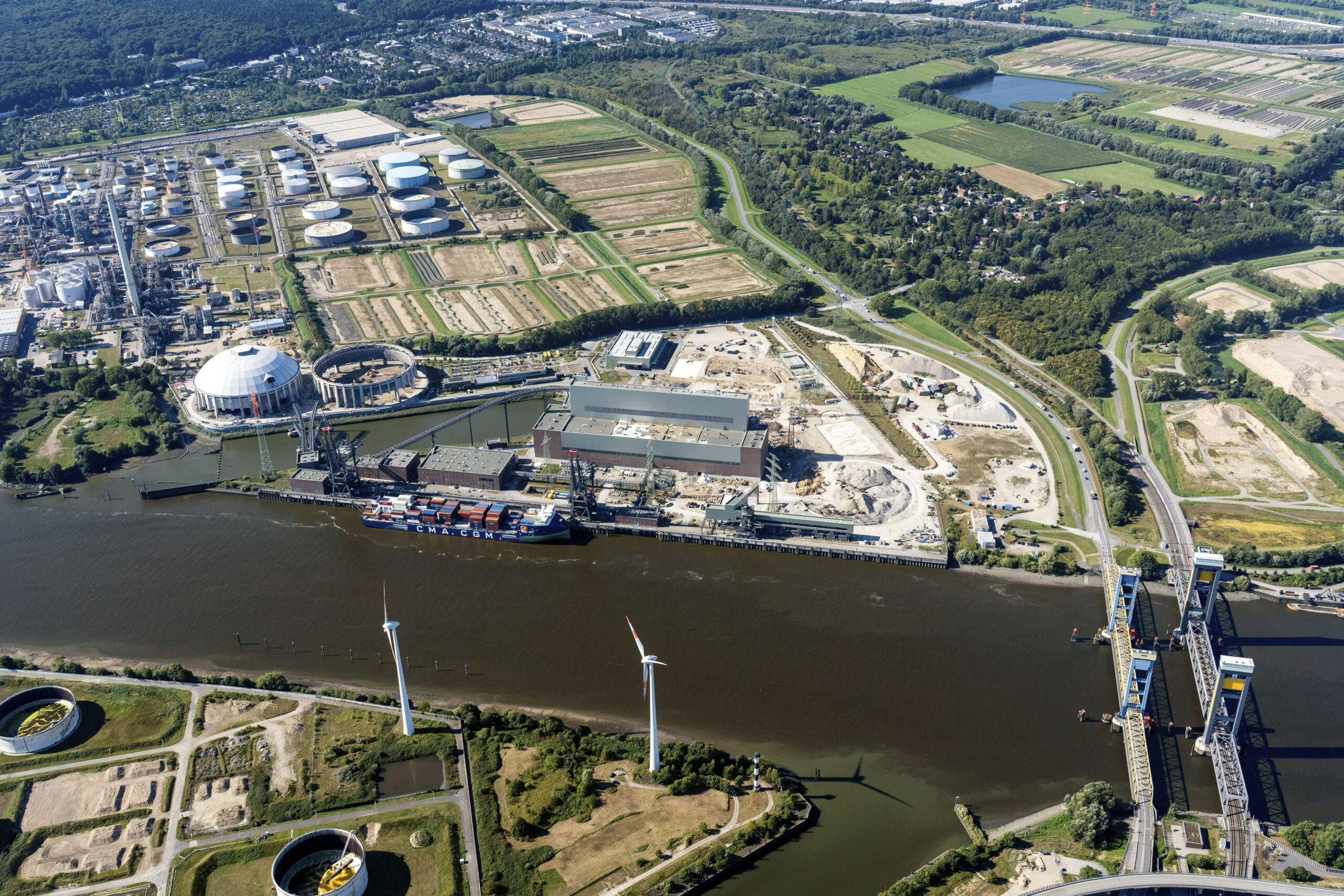 Süderelbe Hamburg. (Symbolbild)