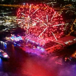 Feuerwerk Hafen Hamburg