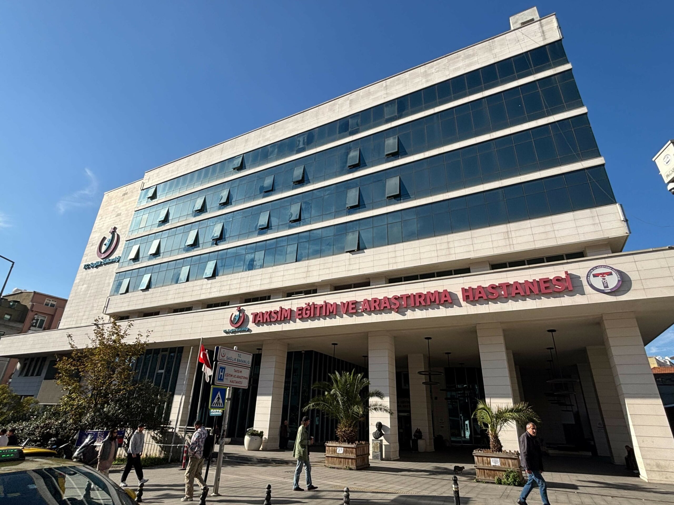 Krankenhaus-Gebäude in Instanbul