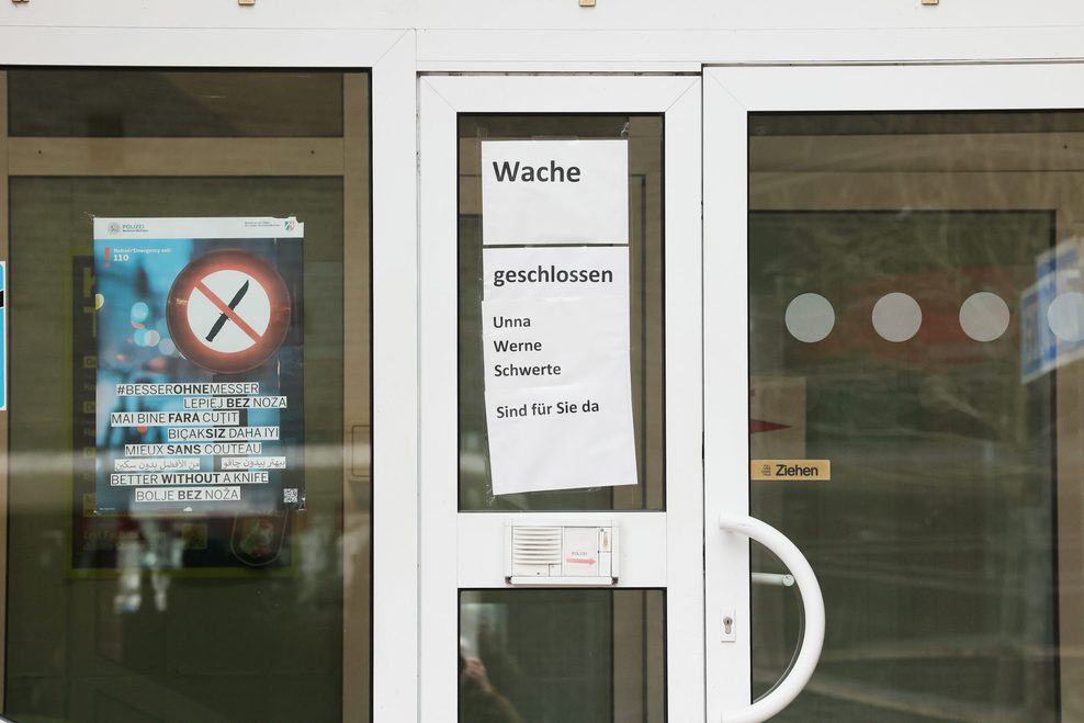 Polizeiwache in Kamen