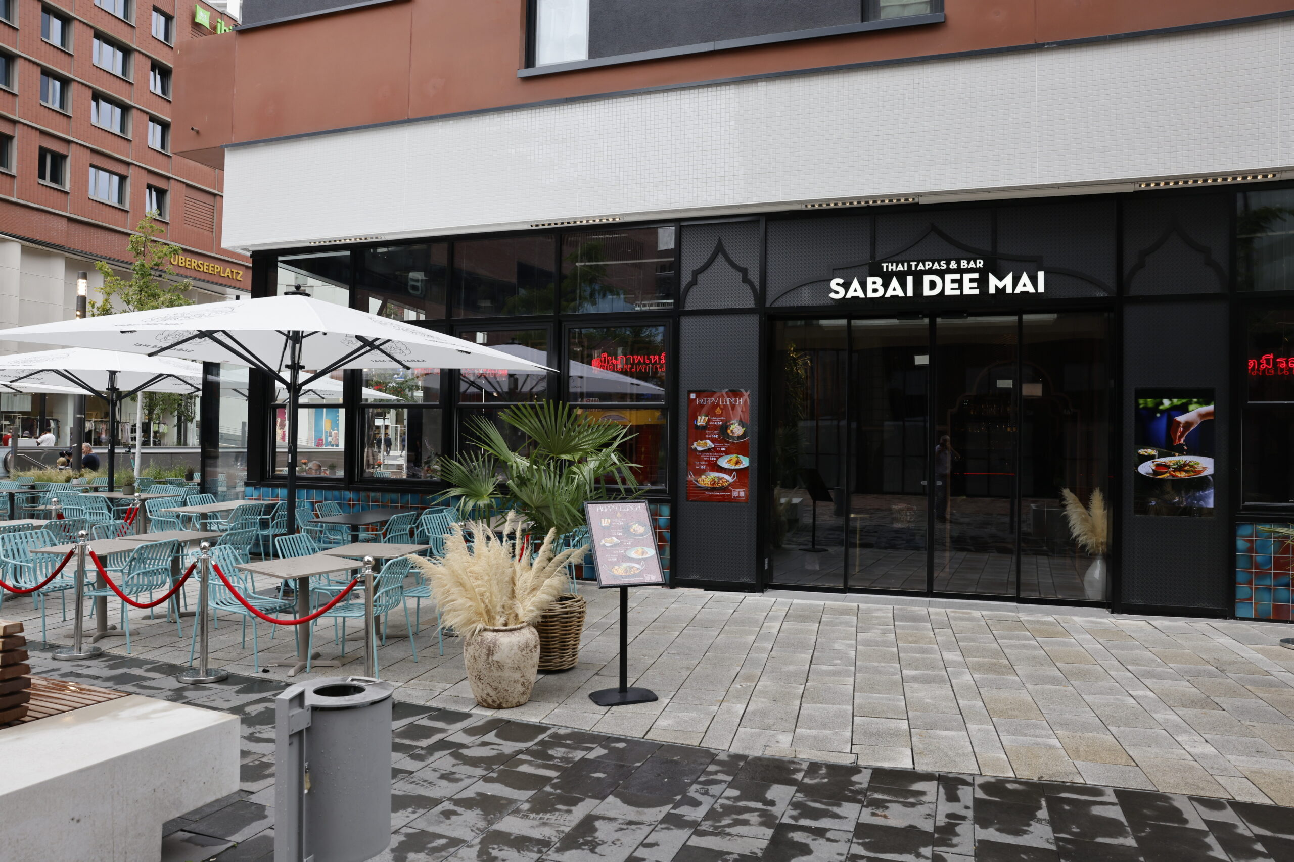 Das thailändische Restaurant „Sabai Dee Mai“ im Westfield-Center