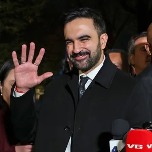 Der demokratische Bürgermeister-Kandidat Zohran Mamdani in New York.