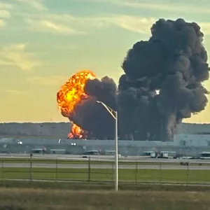 Feuerball am Horizont