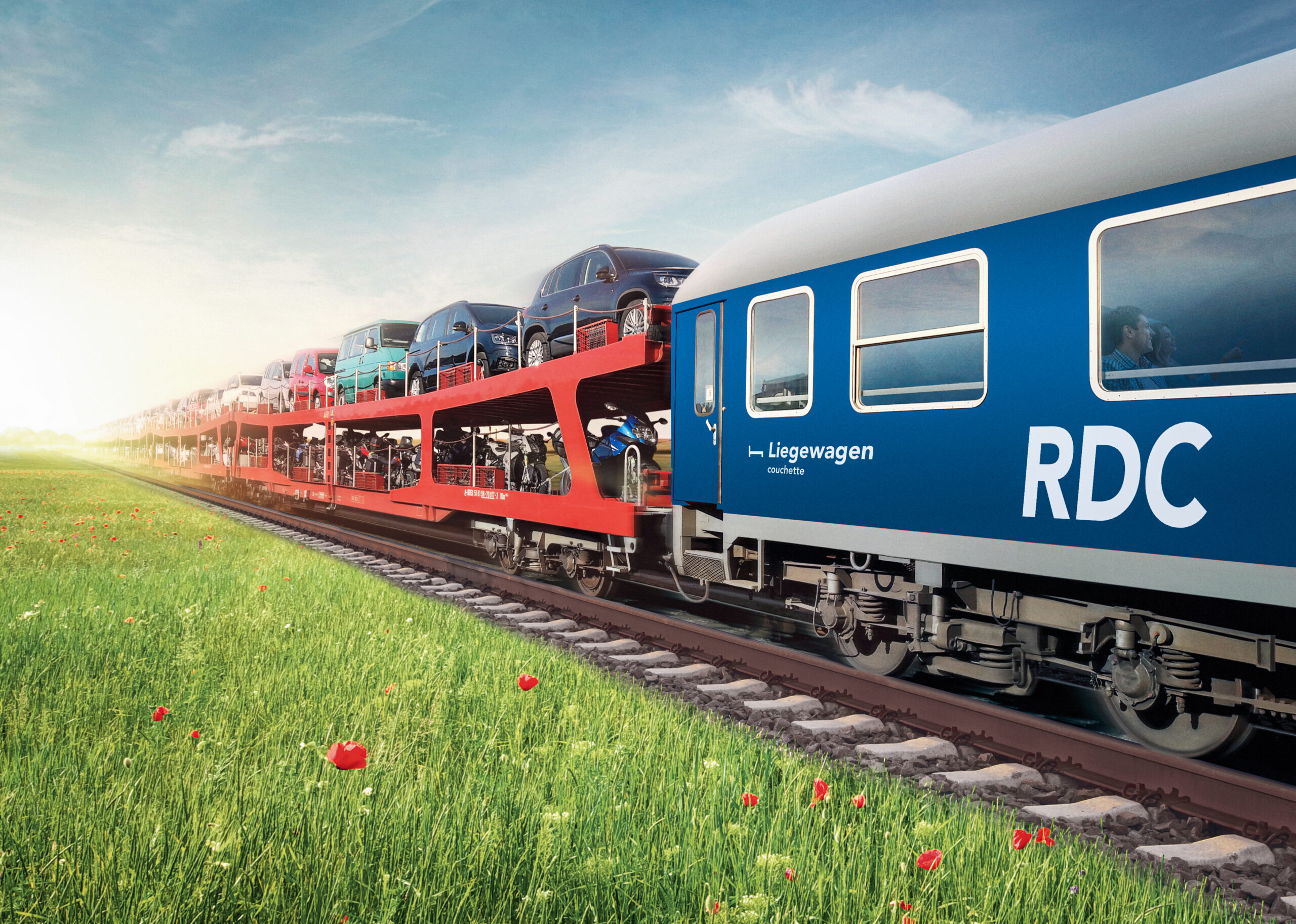 Entspannt in den Urlaub mit dem BTE AutoReiseZug