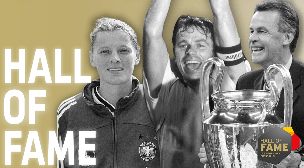 Pia Wunderlich, Bernhard Dietz und Ottmar Hitzfeld