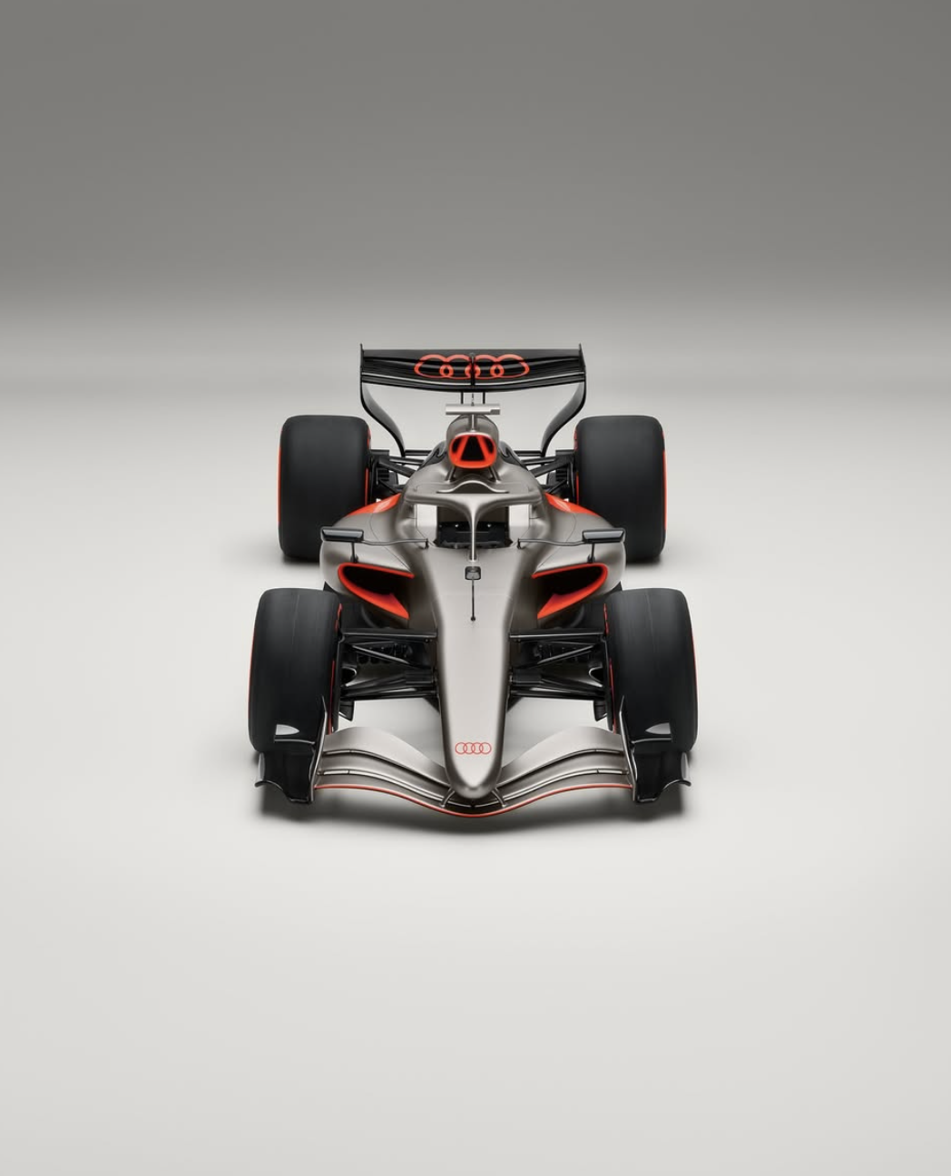 Audi hat einen ersten Eindruck in das neue Farbschema des künftigen Rennwagens gegeben