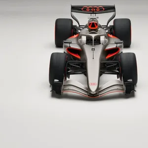 Audi hat einen ersten Eindruck in das neue Farbschema des künftigen Rennwagens gegeben