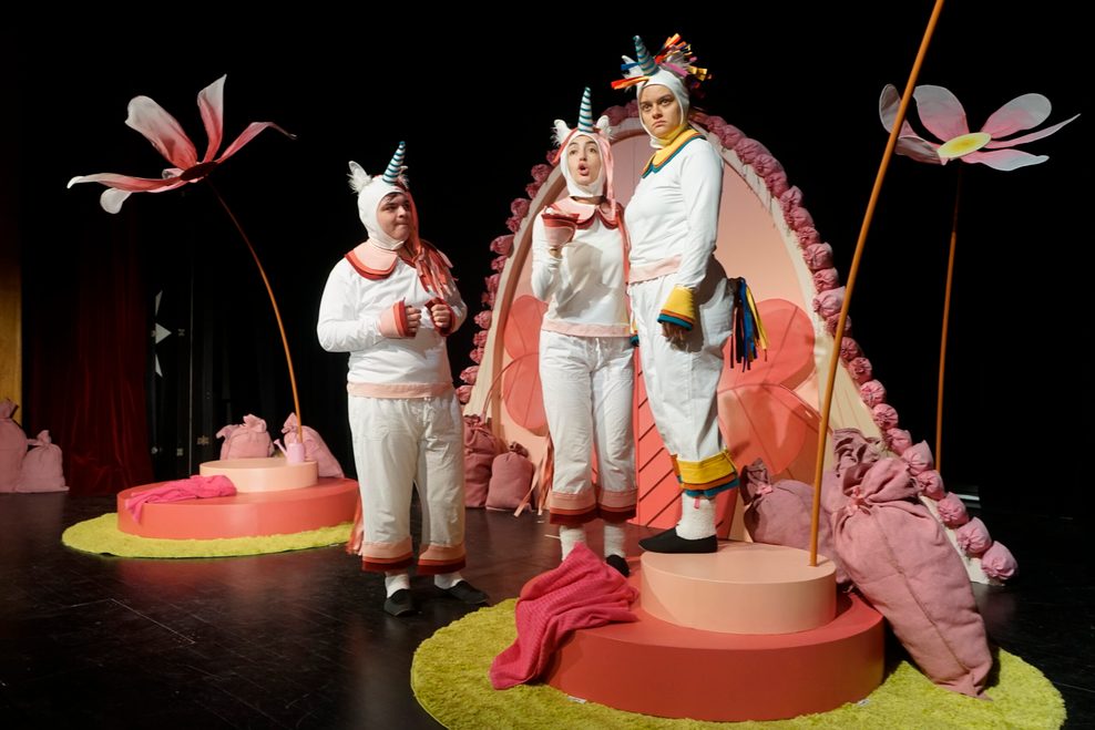 Szene vom „NEINhorn“