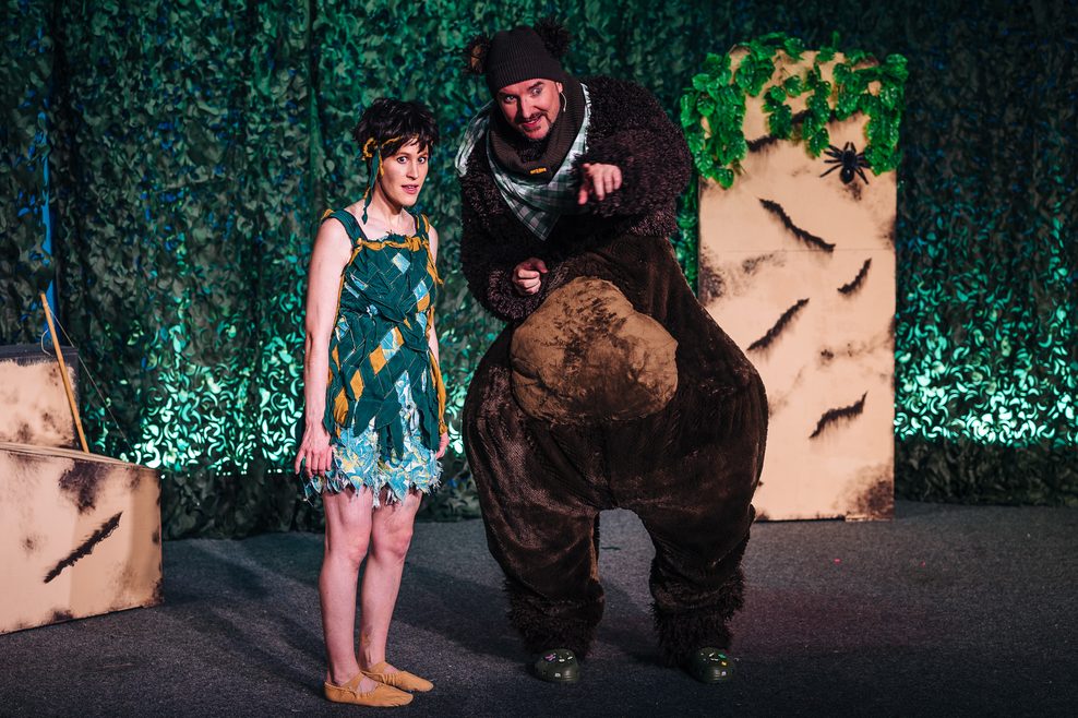 Szene vom „Dschungelbuch“