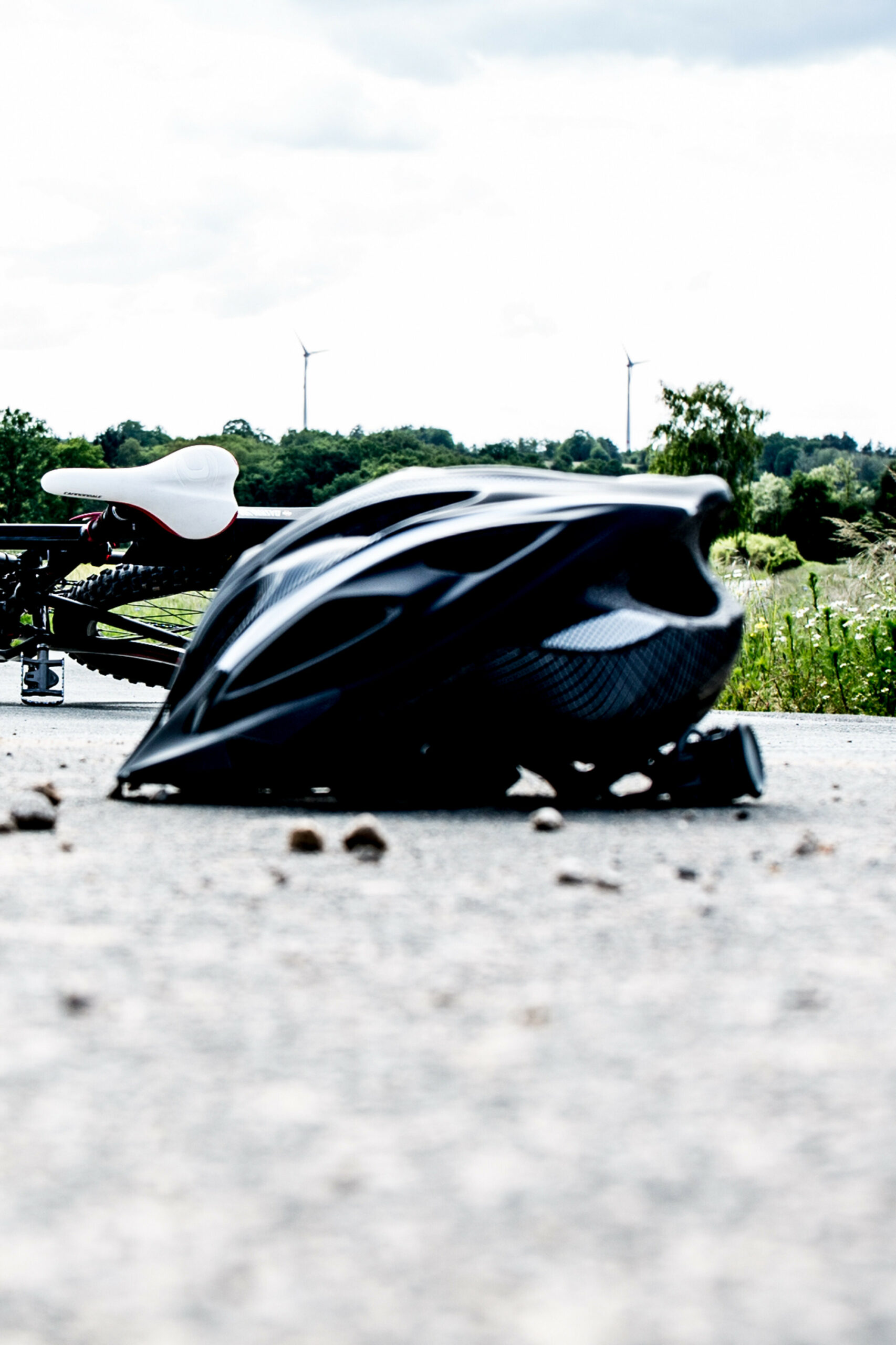 Fahrradunfall (Symbolbild).