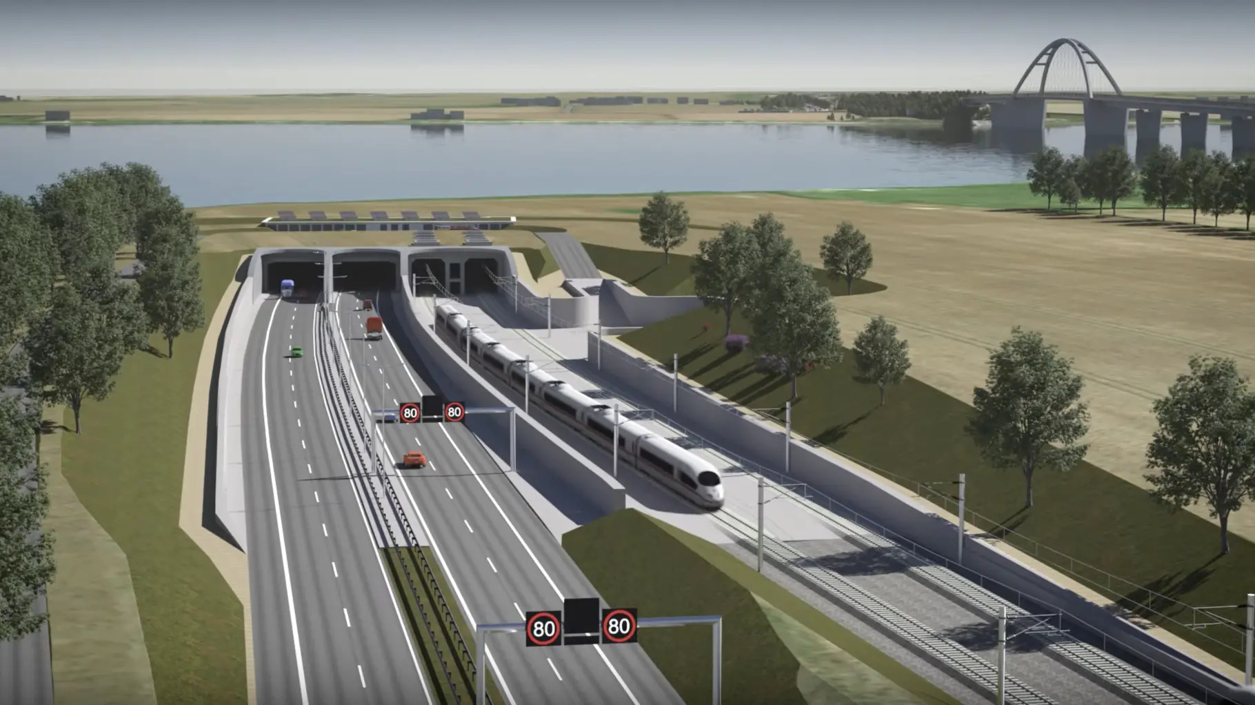 Der deutsche Fehmarnsund-Tunnel