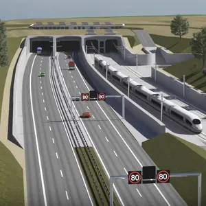 Der deutsche Fehmarnsund-Tunnel