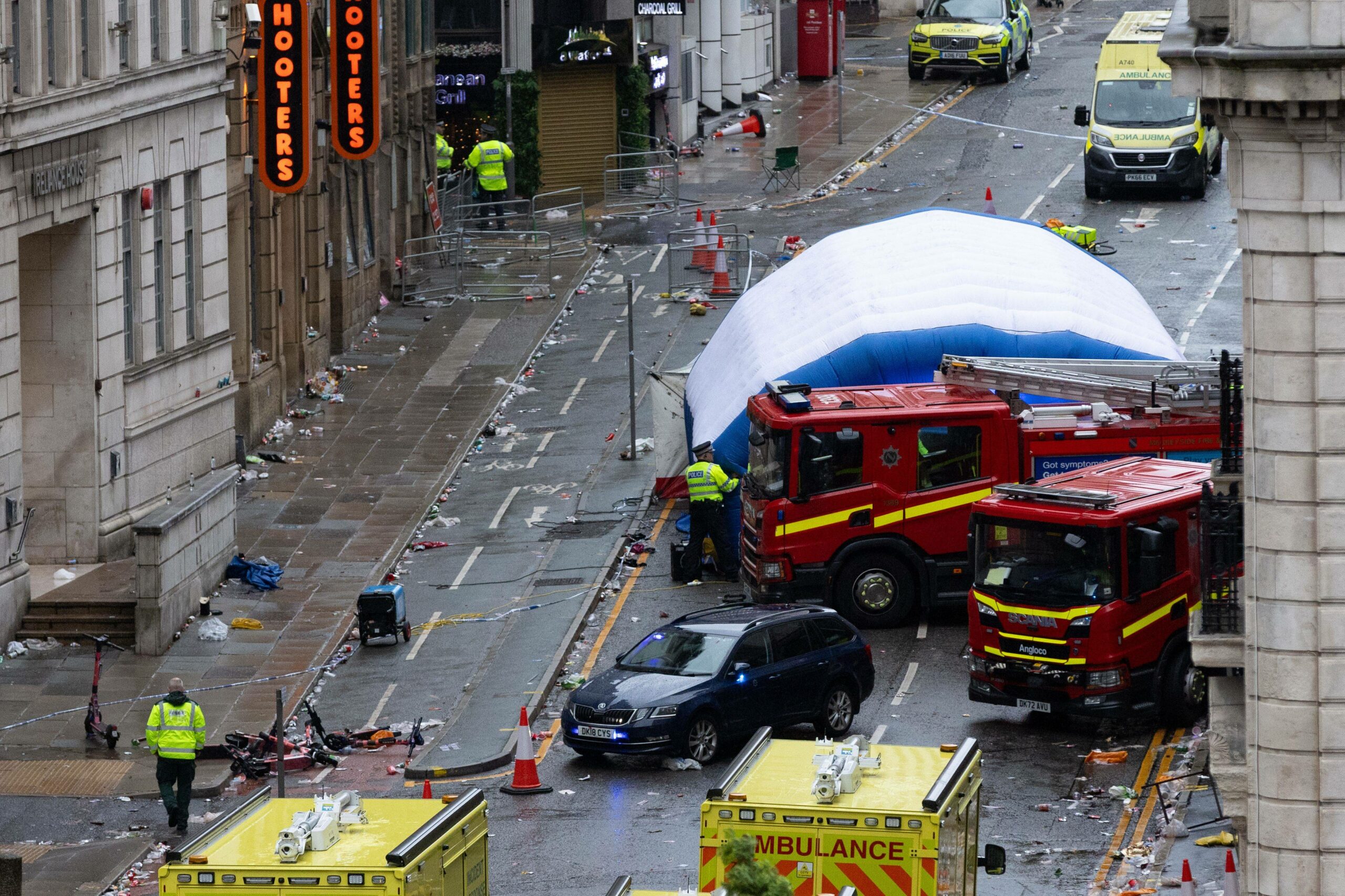 Am 25. Mai raste ein Pkw während der Meisterfeier des FC Liverpool in eine Menschenmenge.