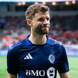 Thomas Müller bei einem Spiel von Vancouver