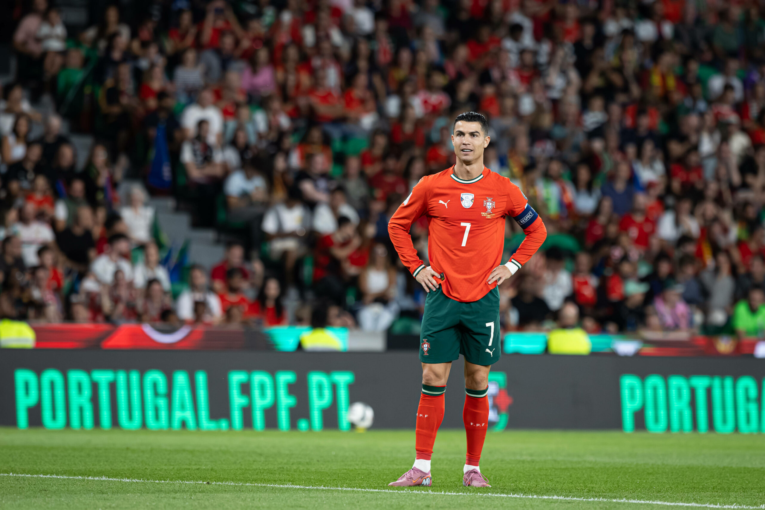 Cristiano Ronaldo im Trikot der portugiesischen Nationalmannschaft