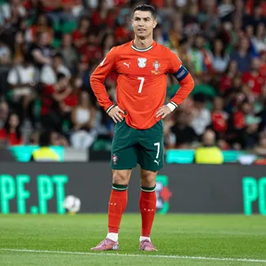 Cristiano Ronaldo im Trikot der portugiesischen Nationalmannschaft