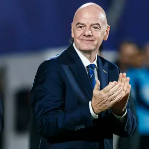 FIFA-Präsident Gianni Infantino applaudiert bei einem Event der FIFA