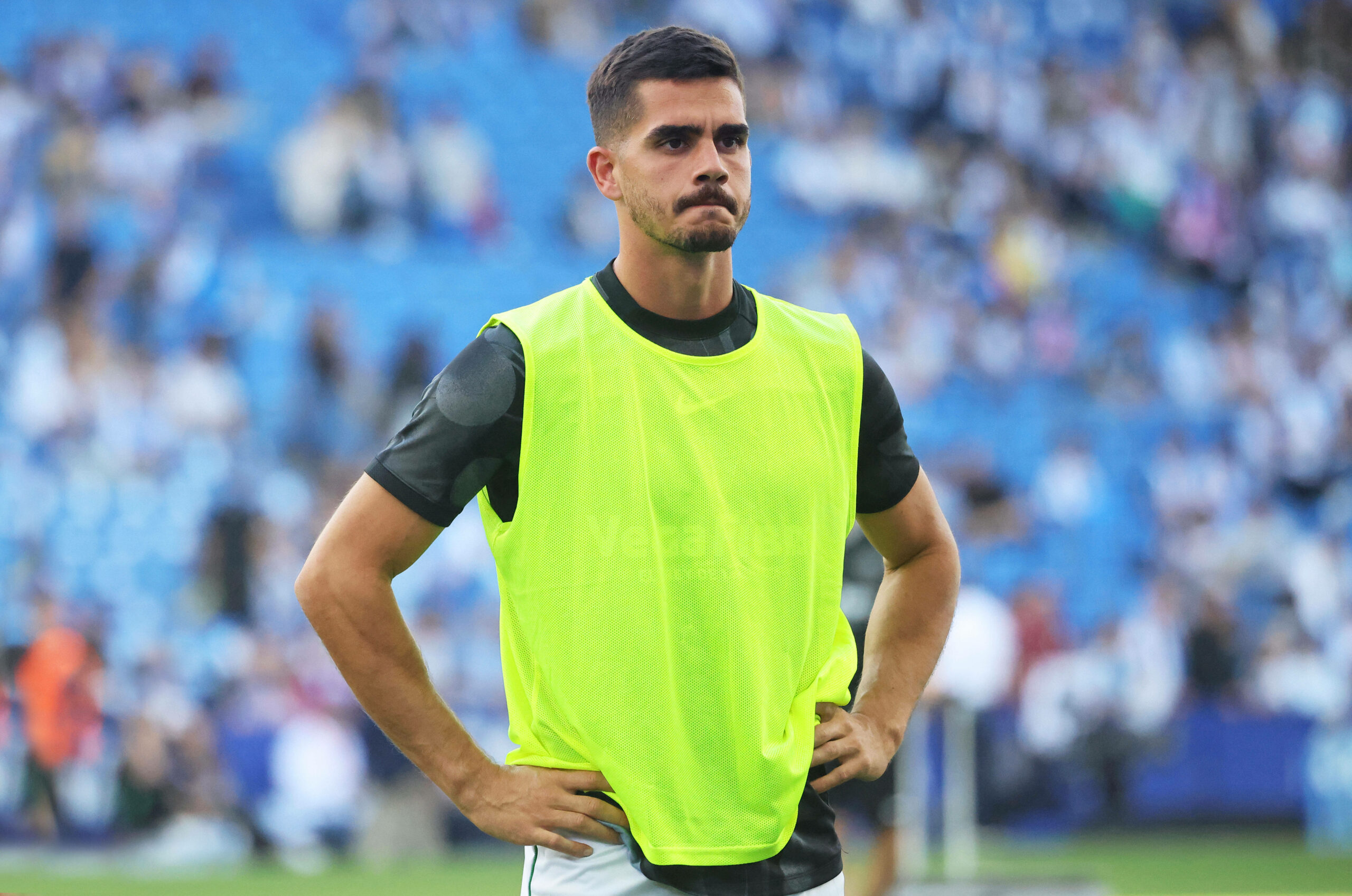 Ex-RB Leipzig-Profi André da Silva beim aufwärmen seines Klubs FC Elche