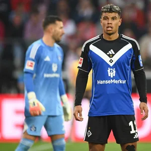 HSV-Stürmer Ransford Königsdörffer warten weiterhin auf sein erstes Bundesligator.