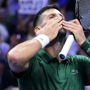 Novak Djokovic freute sich über seinen Achtelfinal-Sieg in Athen