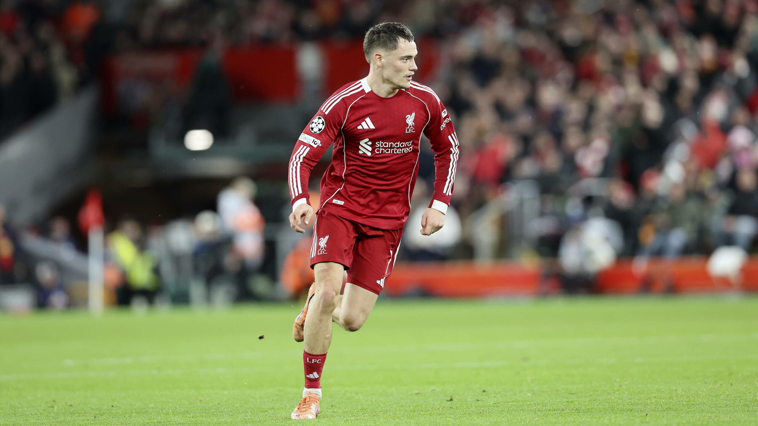 Florian Wirtz im Trikot des FC Liverpool