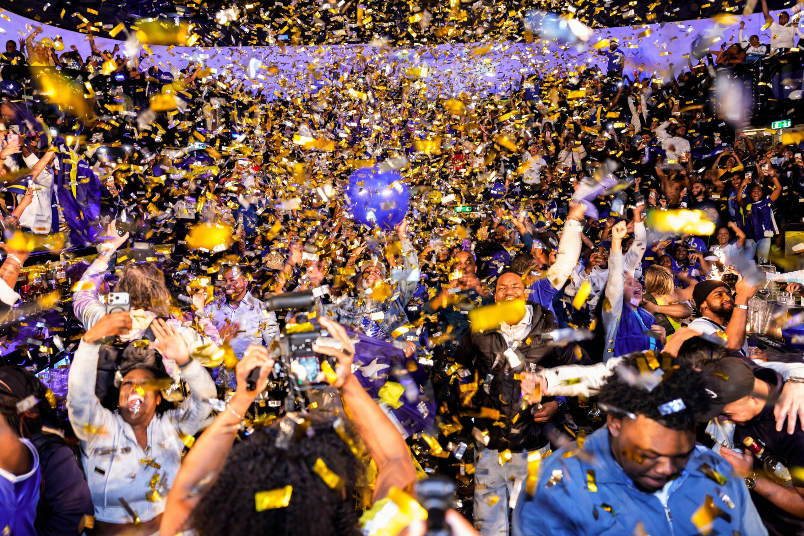 In Curacao feierten am Dienstagabend Fans die WM-Qualifikation