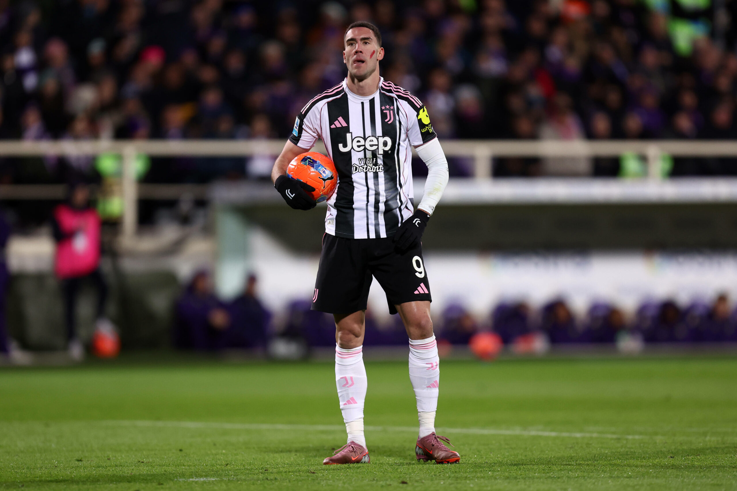 Dusan Vlahovic (Juventus Turin) wurde zur Zielschiebe von rassistischen Beleidigungen