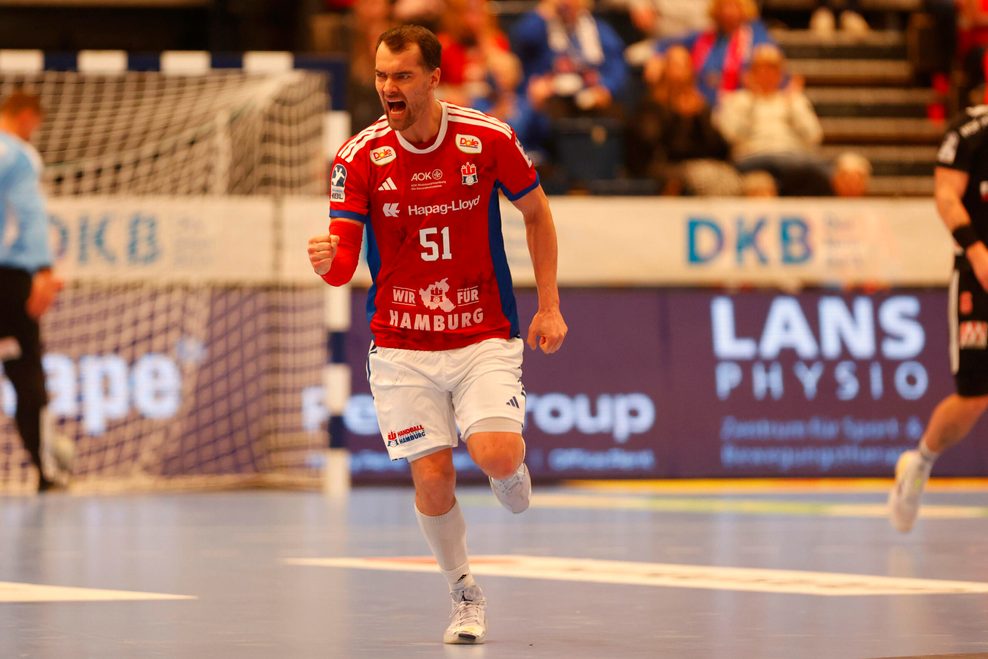 Casper Mortensen jubelt