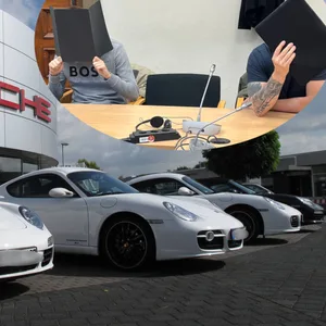 Porsche und zwei Autodiebe vor Gericht