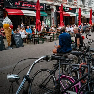 Das Schulterblatt im Hamburger Stadtteil Sternschanze ist vor allem von Gastronomie geprägt.