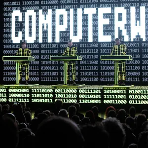 Legendäre Elektropioniere: Kraftwerk auf der Bühne im CCH.