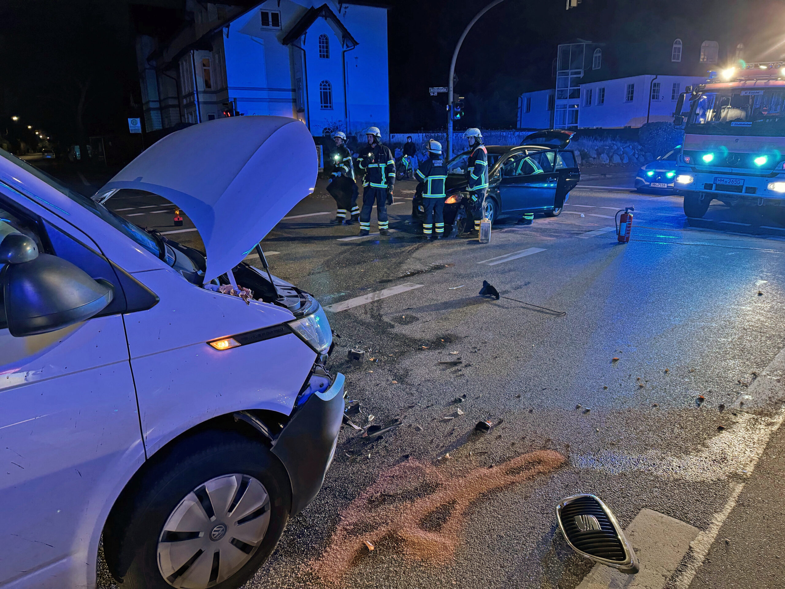 Unfall in Rahlstedt