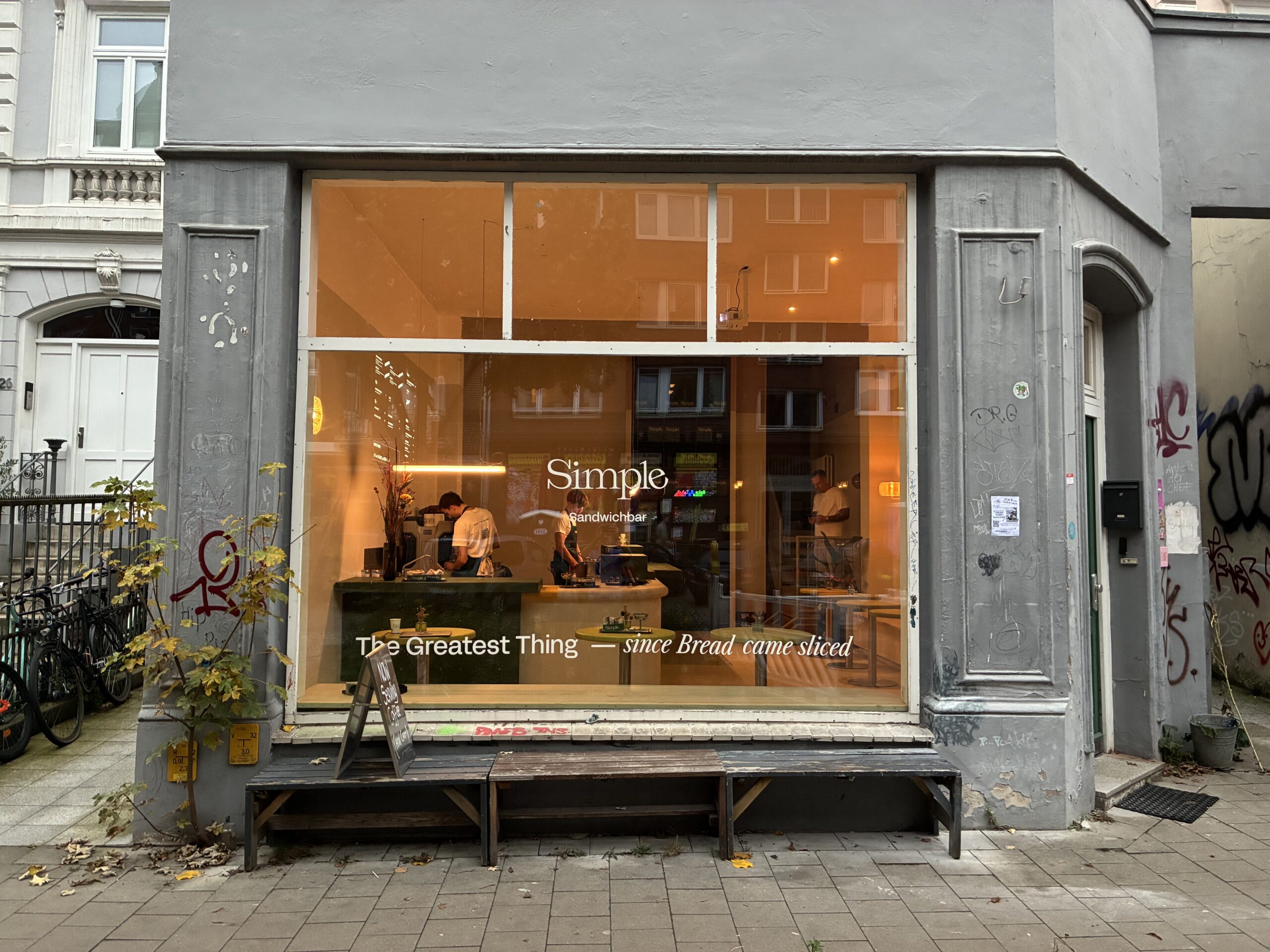 Das Sandwich-Lokal „Simple“ eröffnet in Eimsbüttel.