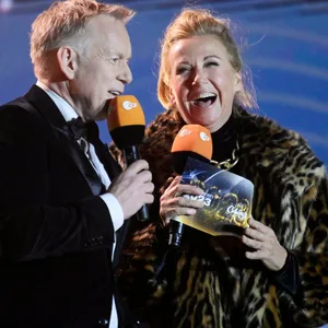 Silvester 2023: Johannes B. Kerner und Andrea Kiewel in der ZDF-Show zum Jahreswechsel.