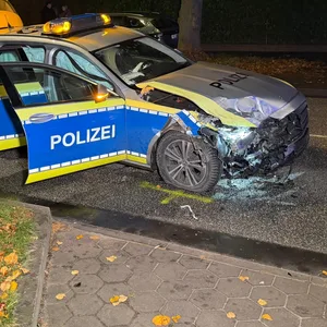 Streifenwagen Polizei Unfall