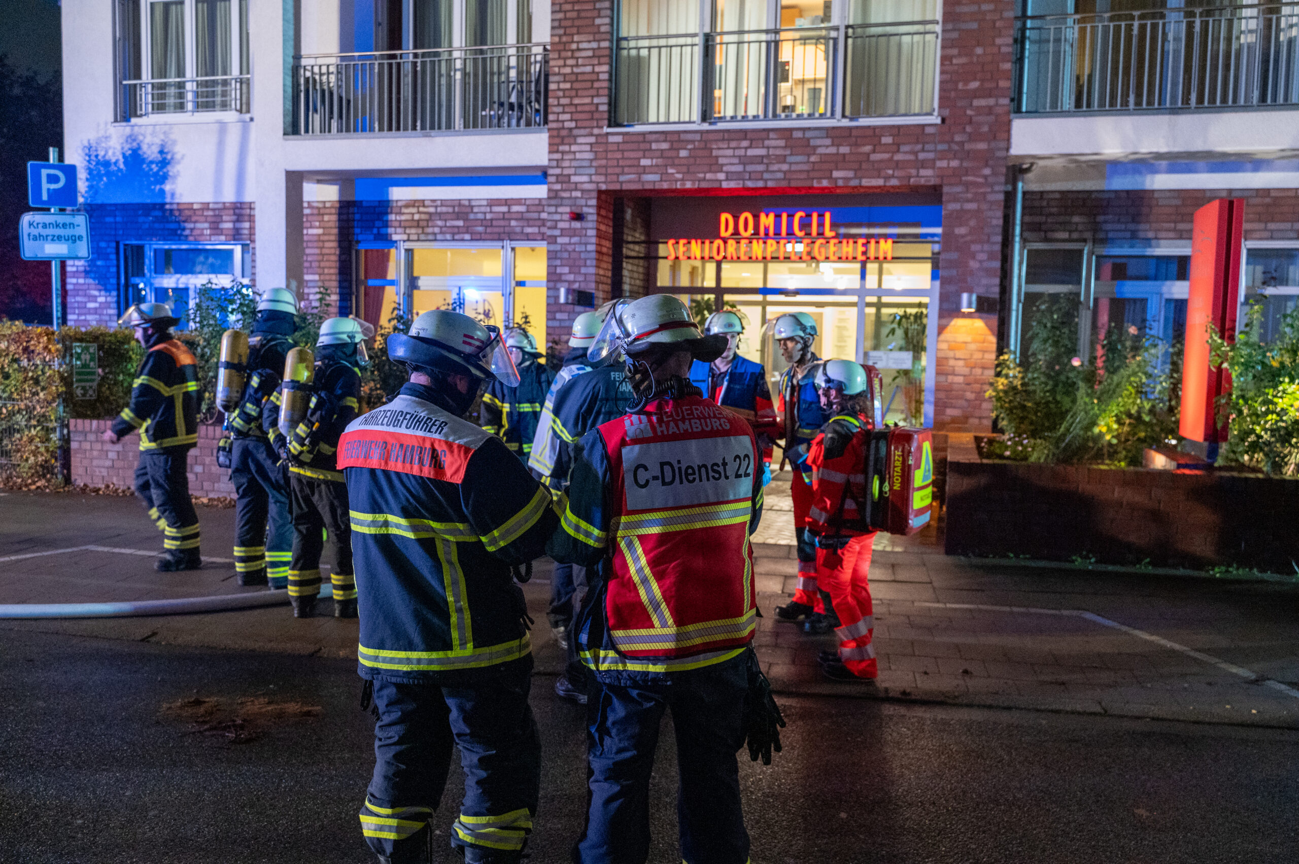 In einem Seniorenpflegeheim in der Straße Oberschleems ist ein Feuer ausgebrochen.