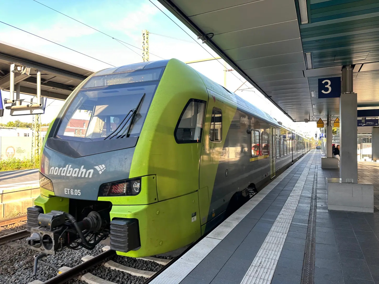 Ein Zug der Nordbahn