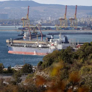 Öltanker im Hafen von Noworossijsk (Archivbild).