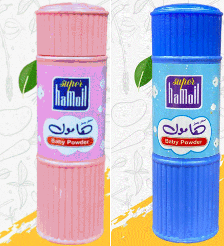 Der mit Kadmium belastete Babypuder wird in zwei Verpackungsvarianten verkauft.
