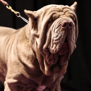 Ein Hund der Rasse Shar Pei (Symbolbild).