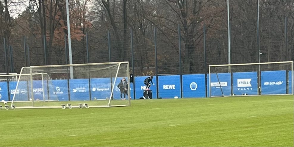 Totale vom HSV-Trainingsplatz