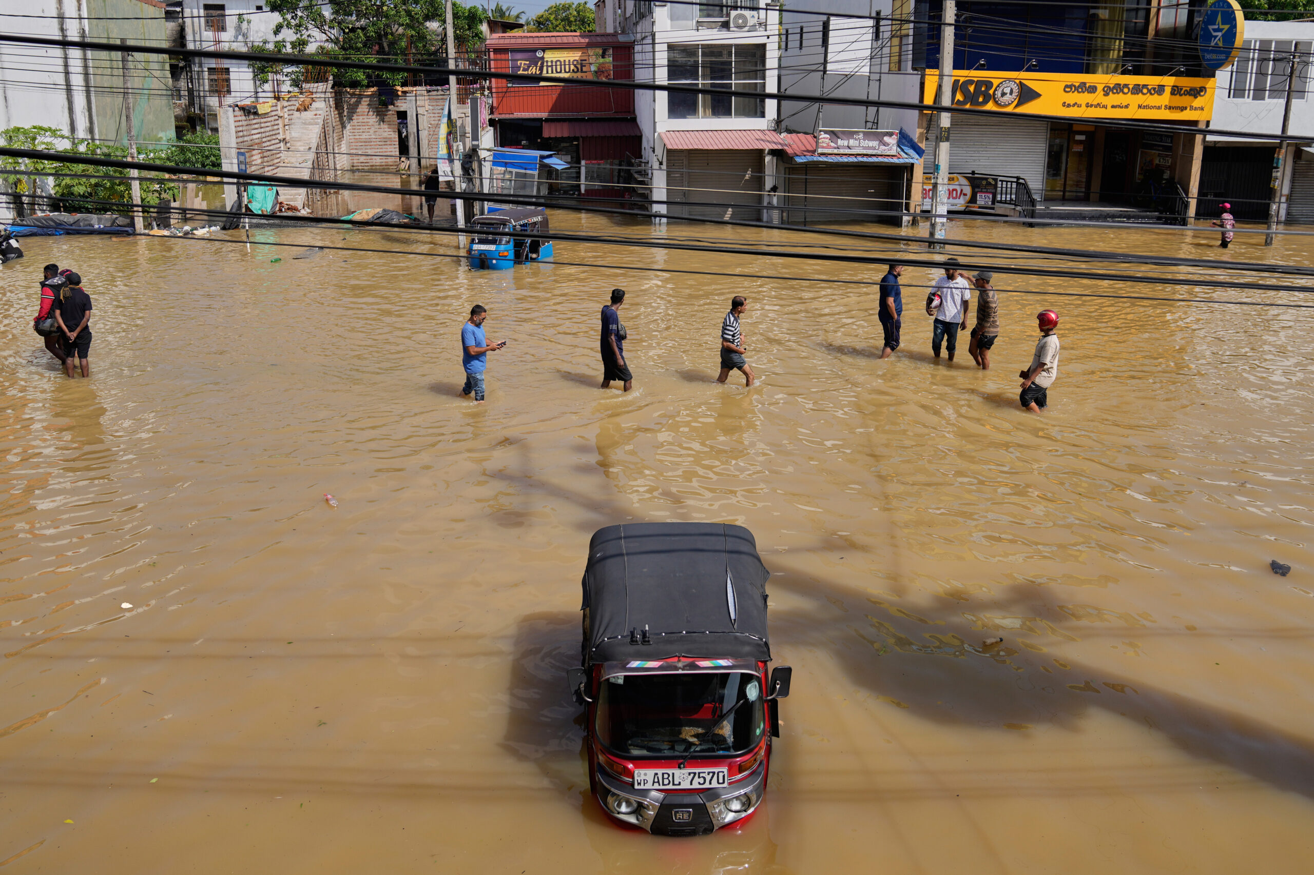Überschwemmungen in Sri Lanka