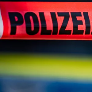 Absperrung der Polizei
