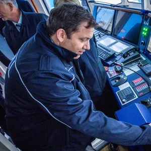 Bundesfinanzminister besucht die Peenewerft