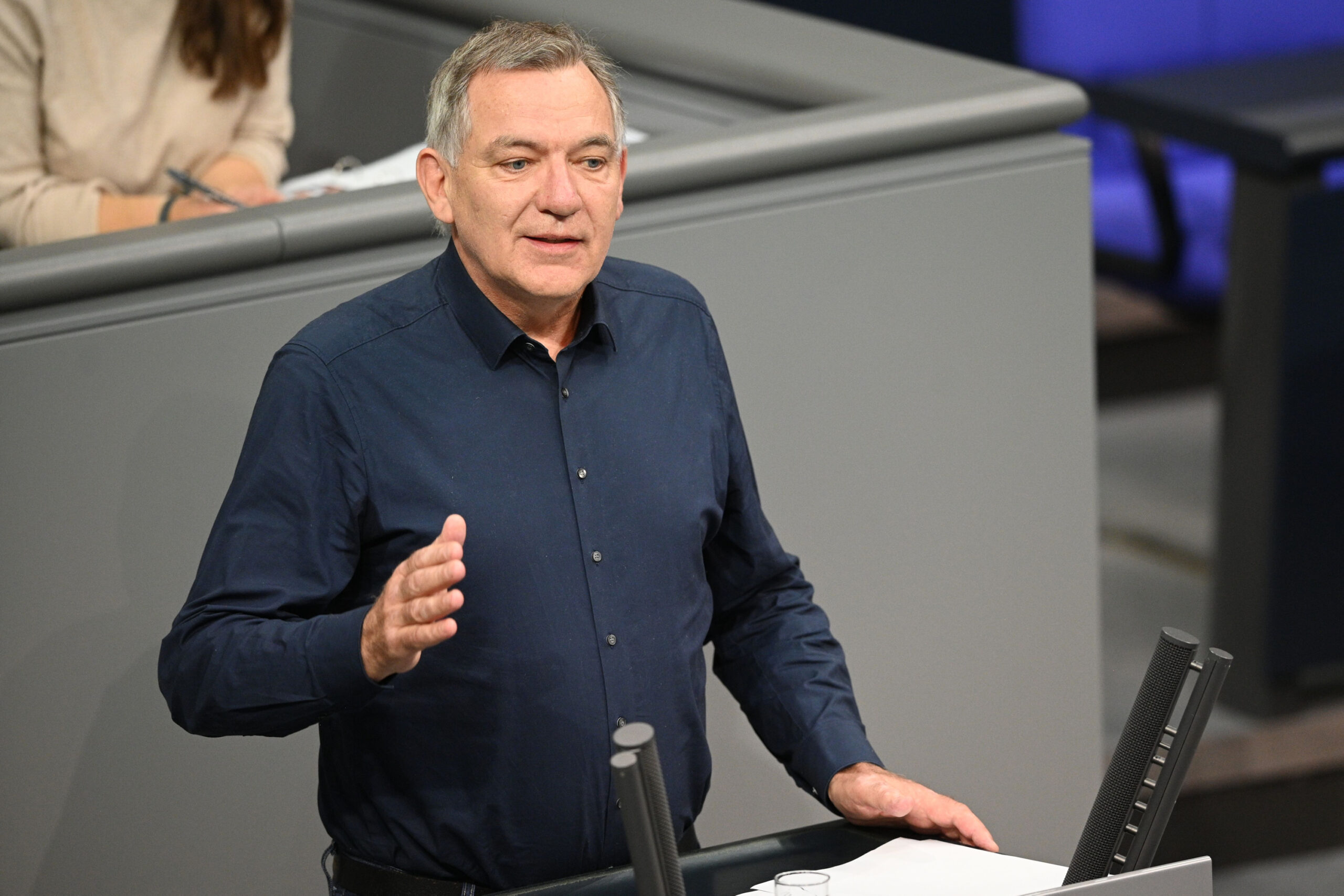 Jan van Aken, Bundesvorsitzender der Linkspartei